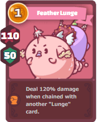 Axie Infinity-Feather Lunge