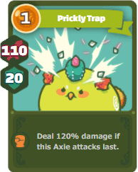 Axie Infinity-Prickly Trap